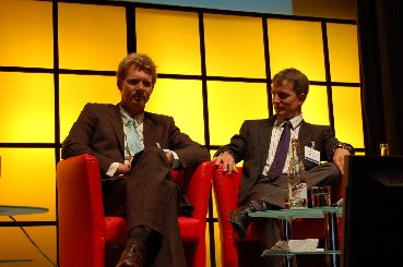 Panel speakers Mads Bergendorff and Roland Nolte