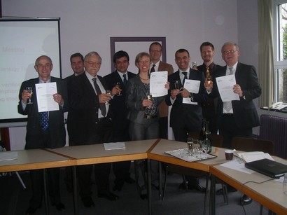 The Steering Board Railenenergy celebrates the first TecRec